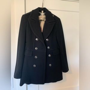 Burberry Brit Wool Blend Pea Coat - US Size 2